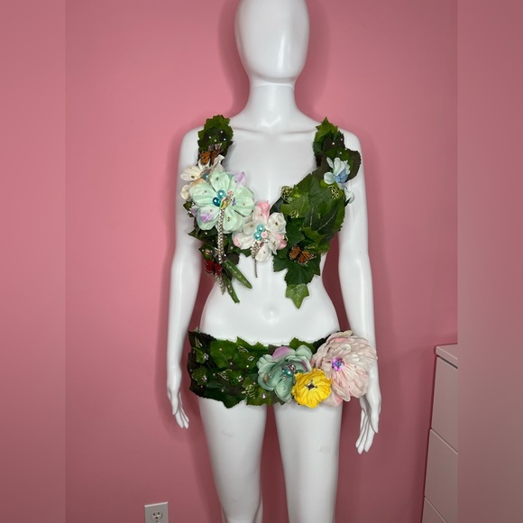 SEXY Fairy Costume 32 D Lingerie Custom Hand Made - Picture 3 of 12